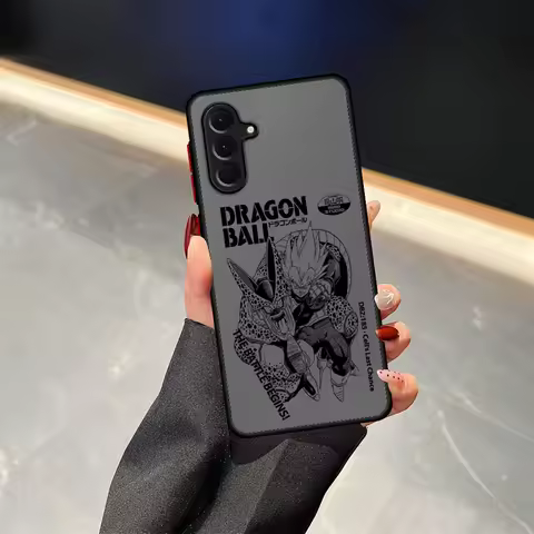 Case for Samsung Galaxy A35 A36 A73 A25 A26 A24 A52 A56 A21s A22 A34 A54 A53 Back Phone Cover Dragon Ball Comics Vegeta Gohan