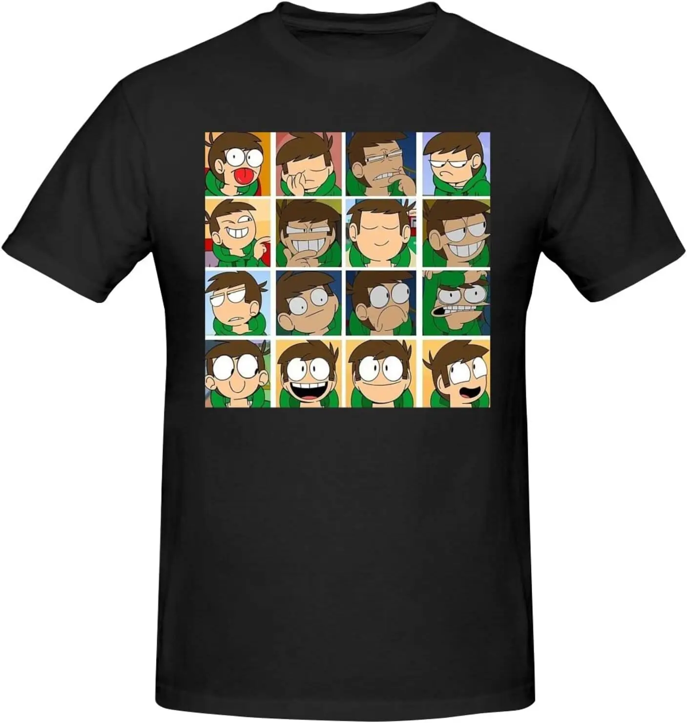 Eddsworld T Shirt Men's Summer Crew  Short Sleeve Tees High Quality 100%Cotton Short Sleeve