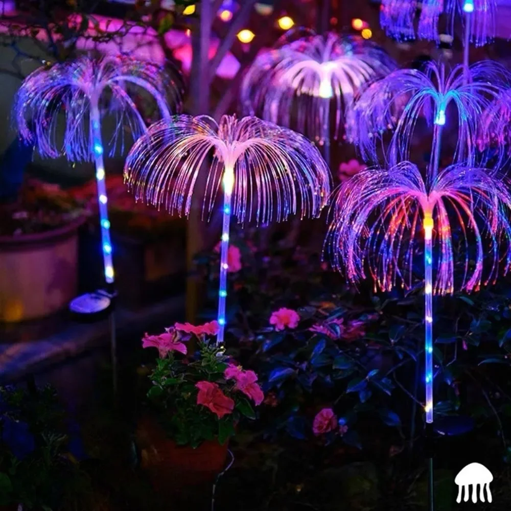 NEW LED Jellyfish Solar Light Jellyfish Multi color Light Colors Used for Decorative Atmosphere Lights in Courtyards Lawn Garden