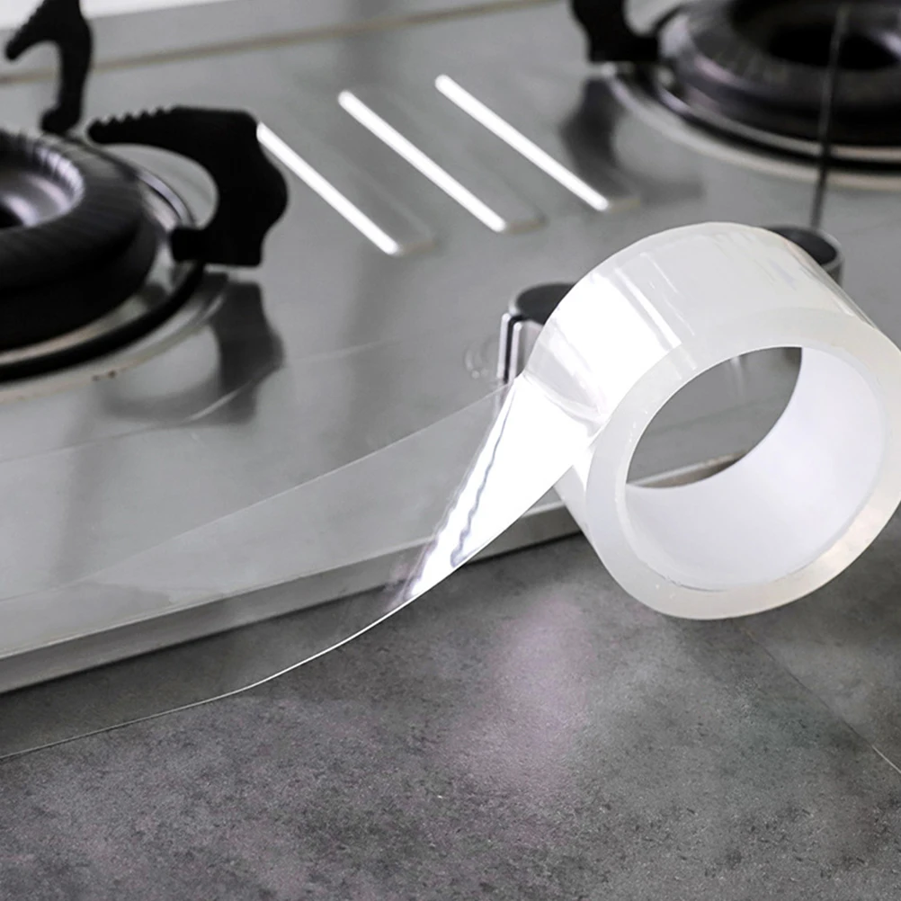 

Kitchen Sink Waterproof Strong Self-adhesive Transparent Tape Bathroom Toilet Crevice Strip Self-adhesive Pool 3cm x