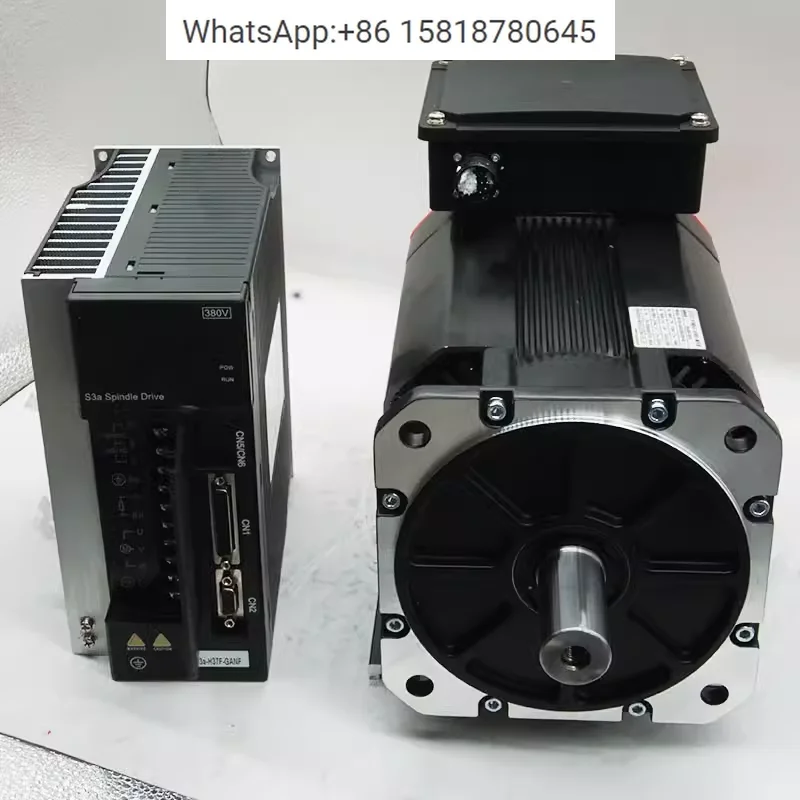 Conjunto de eixo digital assíncrono CA para torno de alta potência, fresadora e furadeira 3.7-5.5KW