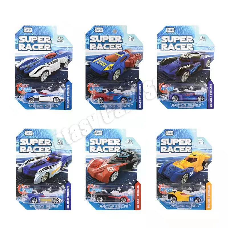 1/64 Beach Motorcycle Monster Racing Alloy Car Model Children's Toys Diecast Model Boxed Car Collectible Miniature Cars Gift