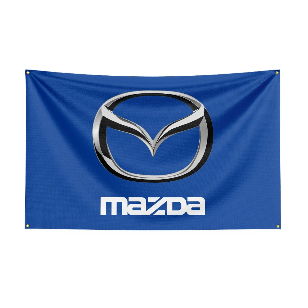 

3x5 Fts Mazdas Racing Car Flag for Decor