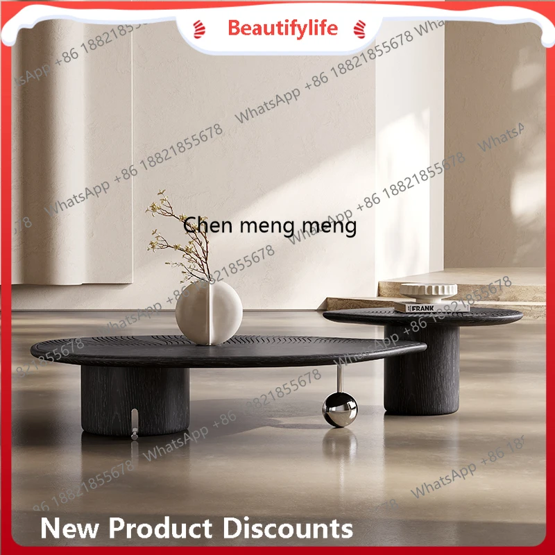 

Italian light luxury coffee table combination high-end small apartment living room home H