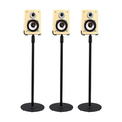 75-140cm Adjustable Speaker Stand Universal Floor Stand Surround Frame Home Theater Speaker Bracket For Satellite Speaker스피커 스탠드