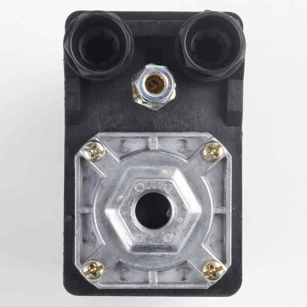 1Pc 380V Three Phase Air Compressor Pressure Switch 6-8KG Single Hole Control For Industrial Equipment