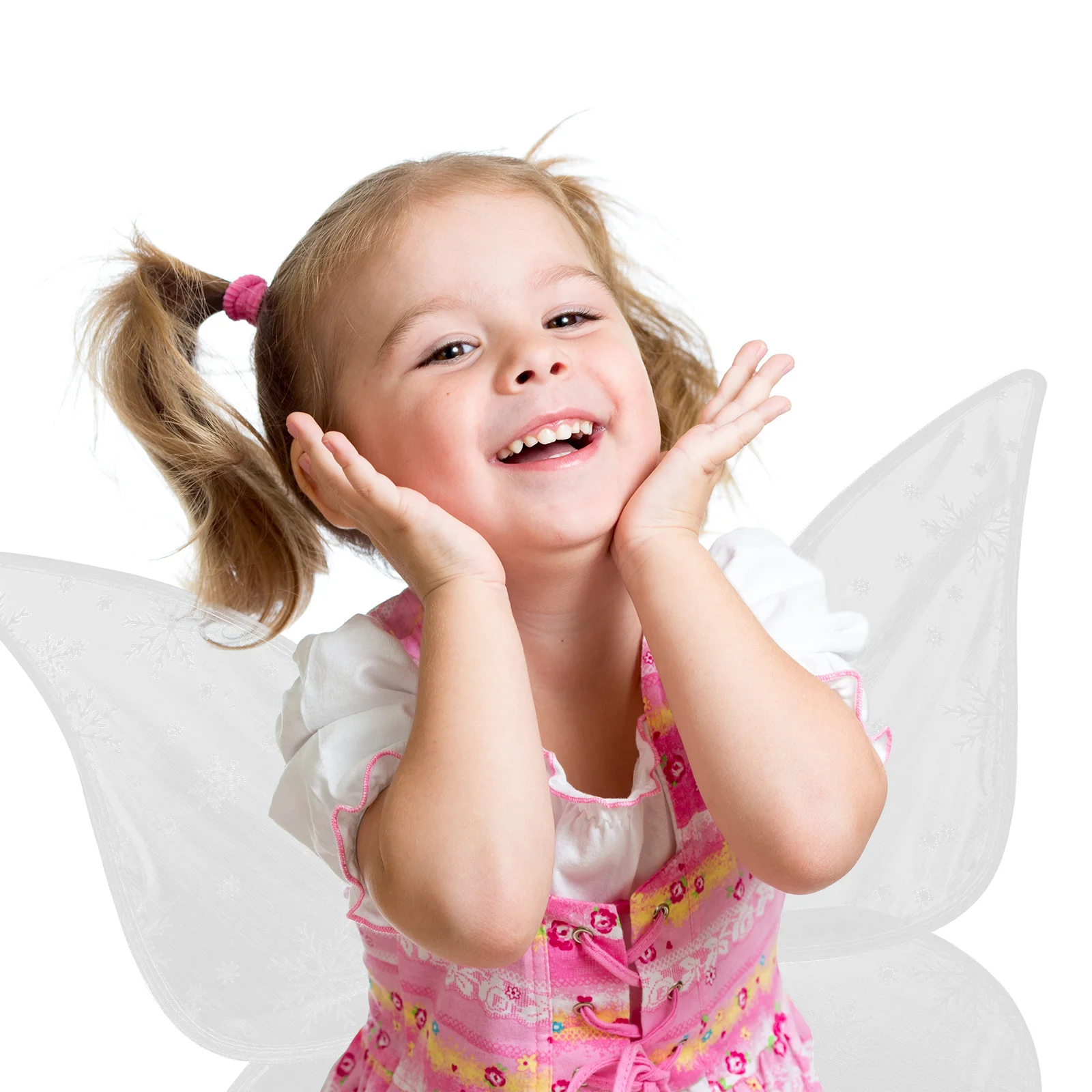 Fairy Snowflake Butterflies Wing Premium Quality Girl Costume Dress Up Party Role Play Photo Prop Attractive Stage Performance