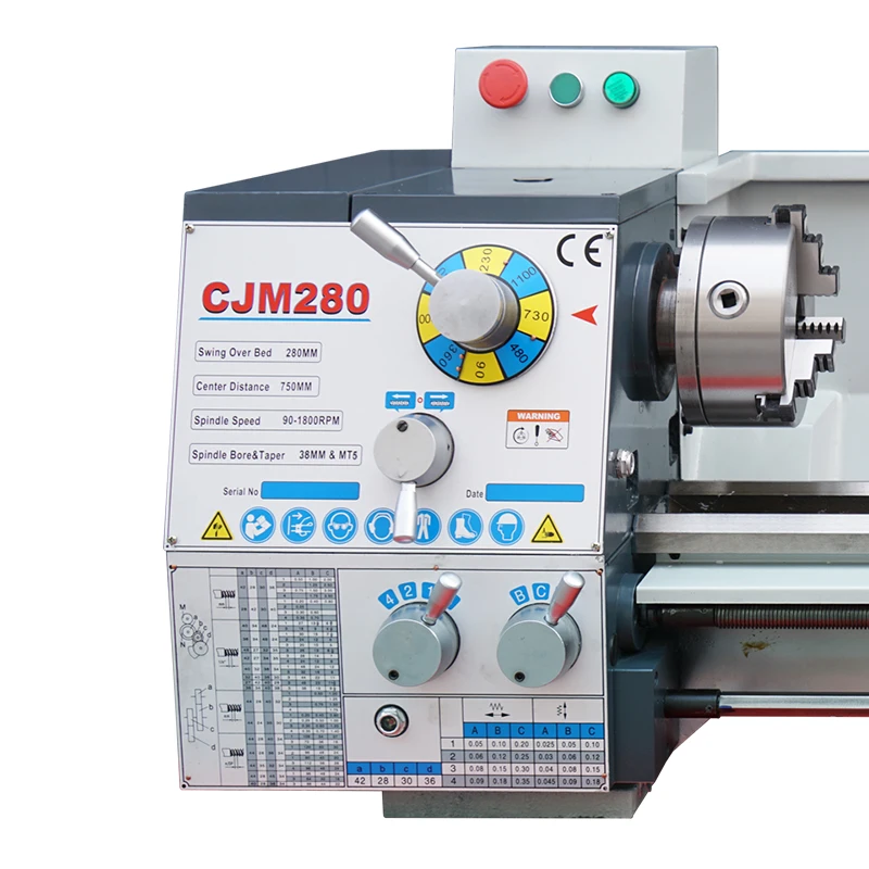 CJM280 Mini Lathe High Precision Manual Lathe Machine Price