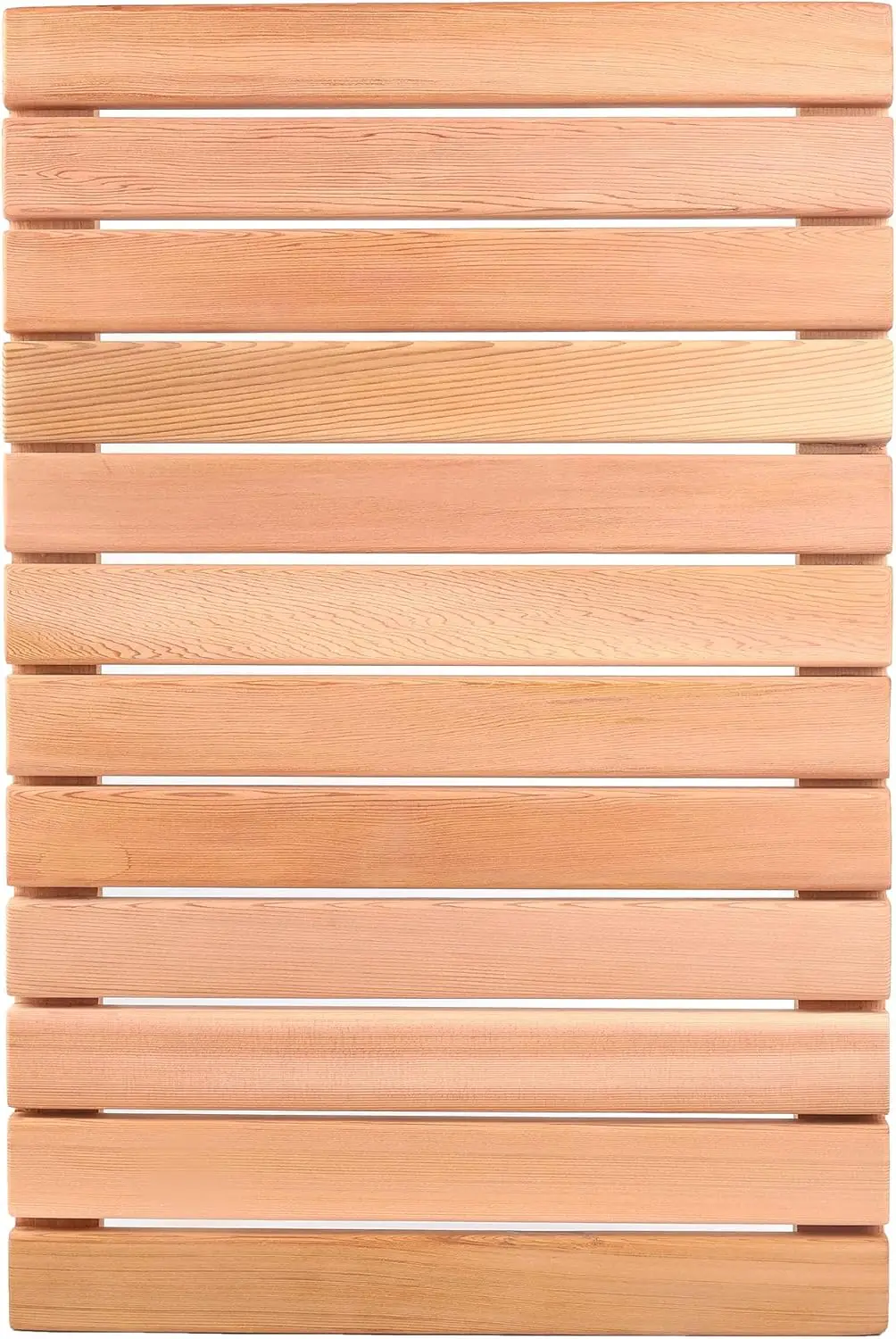 

Cedar Wood Shower Mat 23.6x15.7in, Non-Slip Bathroom Bathtub Spa Sauna Garden Home Indoor Outdoor Floor Mat