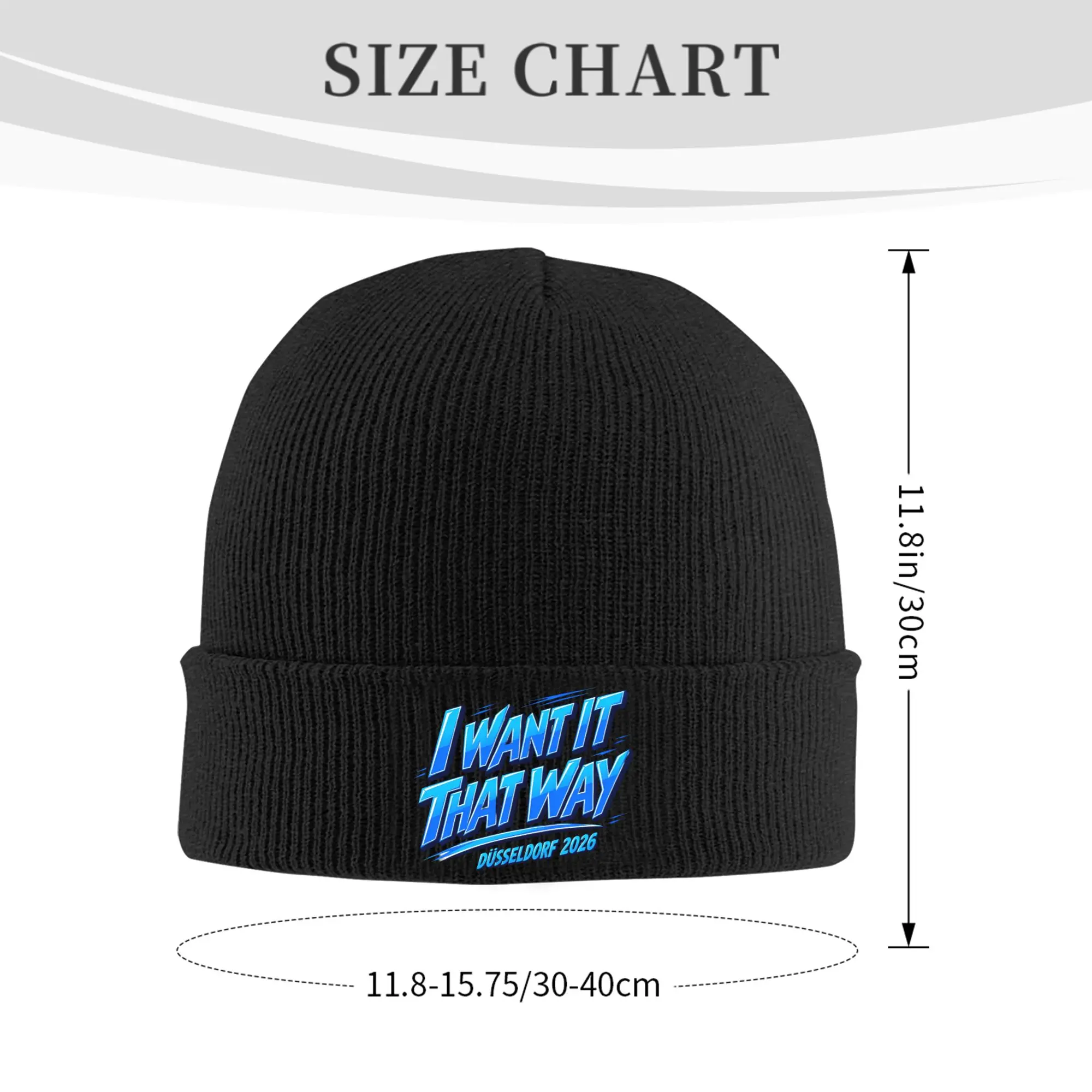 I Want It That Way Music Tour Knitted Hat Beanie Winter Hats Warm Unisex  Fashion Backstreets Boys Band Cap for Men Women Gift,