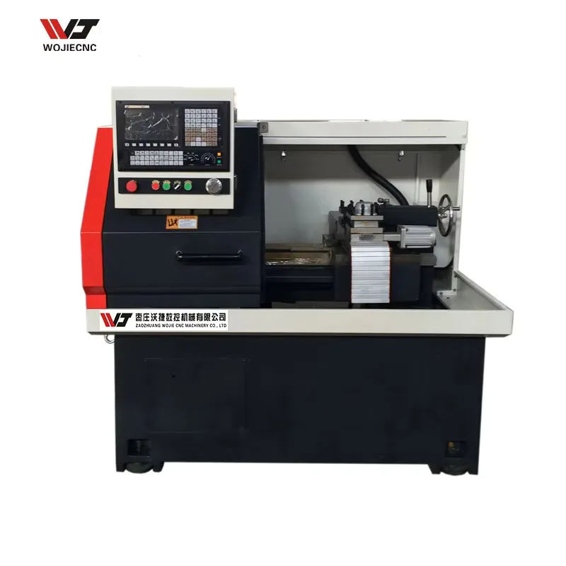 Mesin bubut Cnc Mini presisi tinggi dengan Chuck