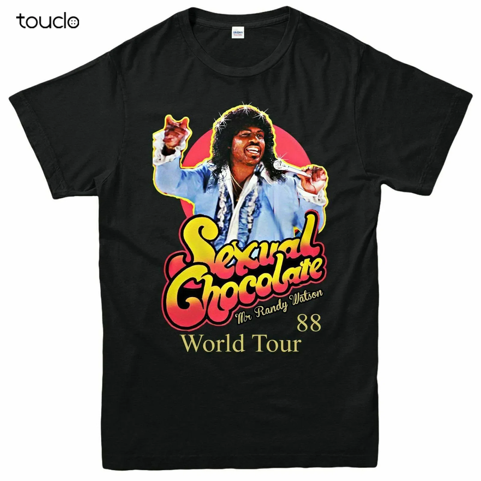 Sexual Chocolate T-Shirt, 88' World Tour Randy Watson Eddie Tee Top