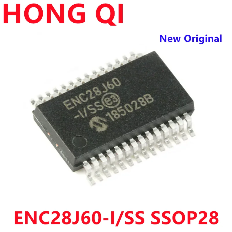 5PCS New Original ENC28J60 ENC28J60-I/SS SSOP-28 In Stock