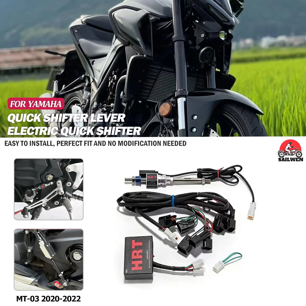 For YAMAHA MT-03 MT03 2020 2011 2022 Motorcycle one-way/two-way quick shift lever gear shifter quick transmission