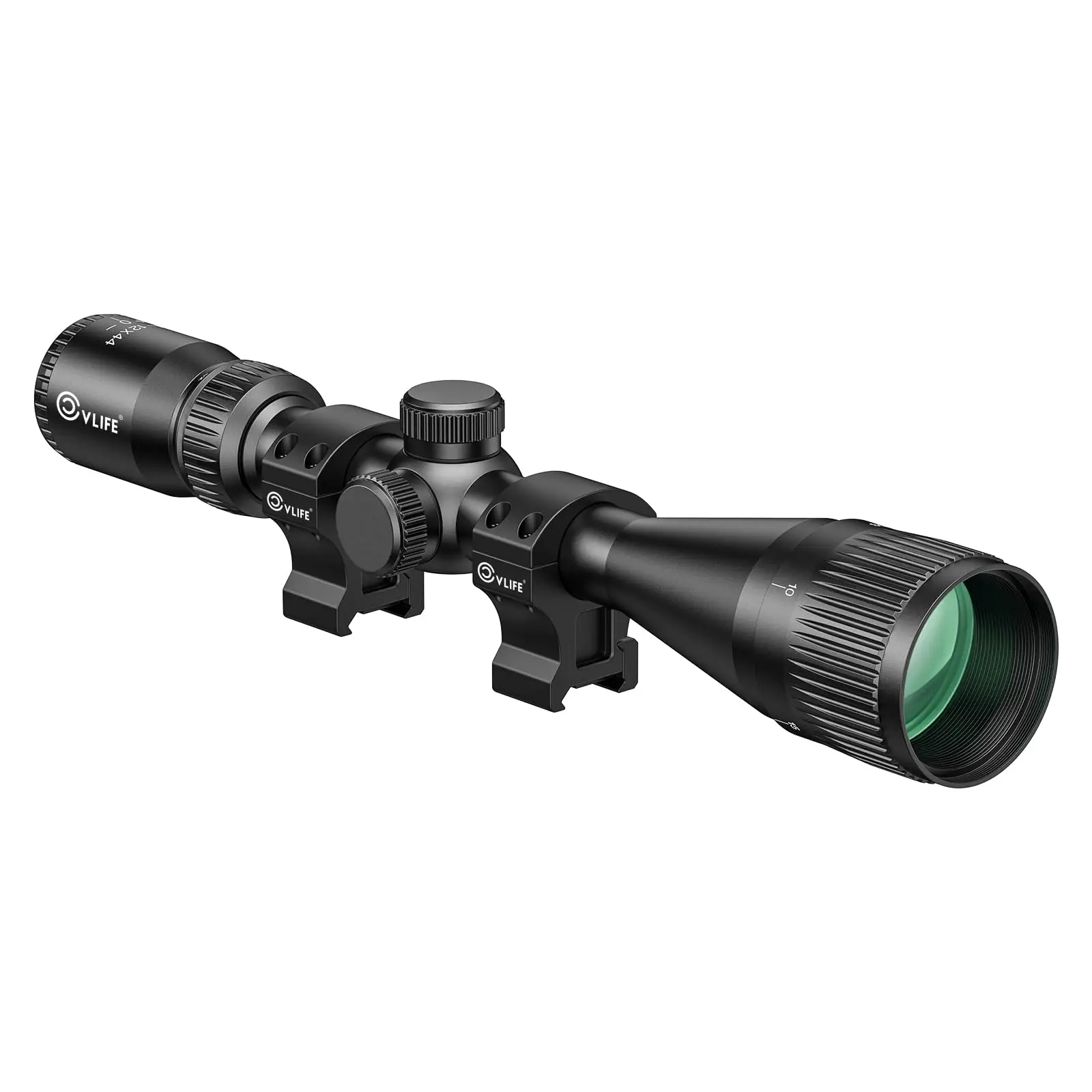 

CVLIFE JackalHowl W01 Rifle Scope 4-12X44 AO 1-inch Tube with Free 20mm Second Focal Plane