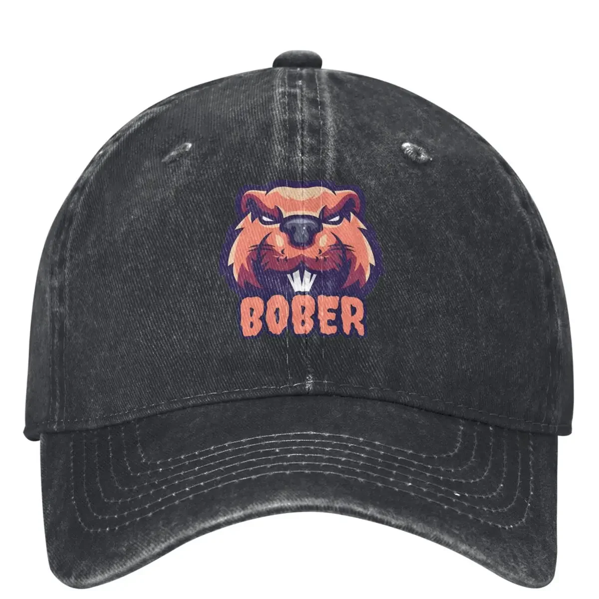 Kurwa Bober In Vibe Baseball Cap Hunting Camping Trucker Dad Hat Summer Couple Women Trendy Design Snapback Cap