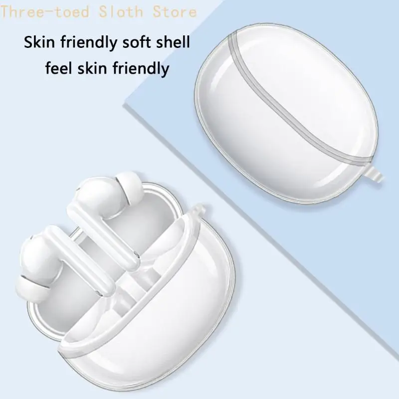 Flexible Ohrhörer-Schutzhülle, stoßfeste Schale, waschbares Gehäuse, Anti-Staub-Hülle, verhindert Eindringen von Schmutz für – Detail 2