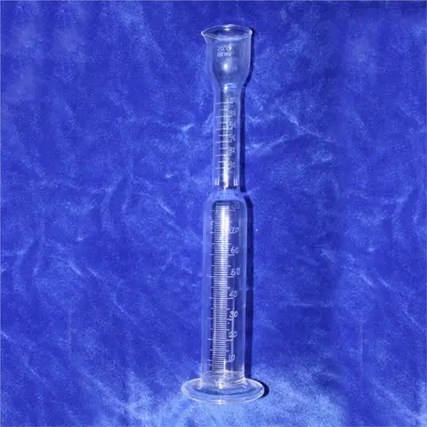다른 목 실험실 실린더, 새로운 눈금 유리 측정 실린더, 화학 실험실 측정, 100ml