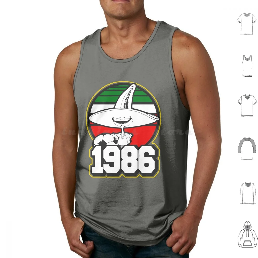 1986 Tank Tops Vest Sleeveless Mexico 86 Mexico 1986 Mexico Pique Mexico Pique Copa Mundial De Fútbol Football Futbol Soccer