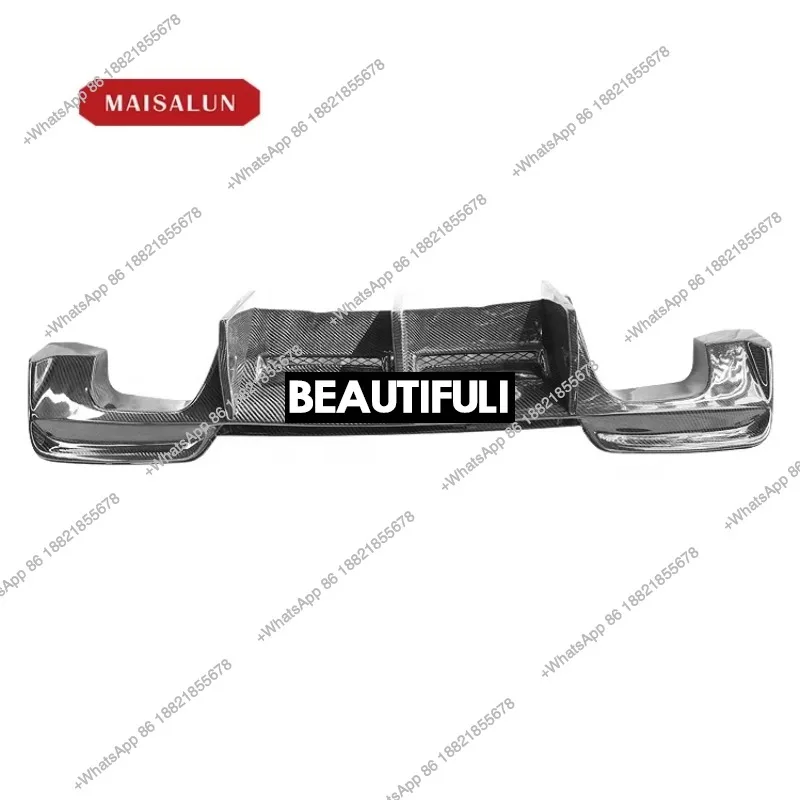 

Auto 1m Rz Carbon Fiber Rear Diffuser Car Bumper Diffuser for 1 Series 1m E82 E87 10-13