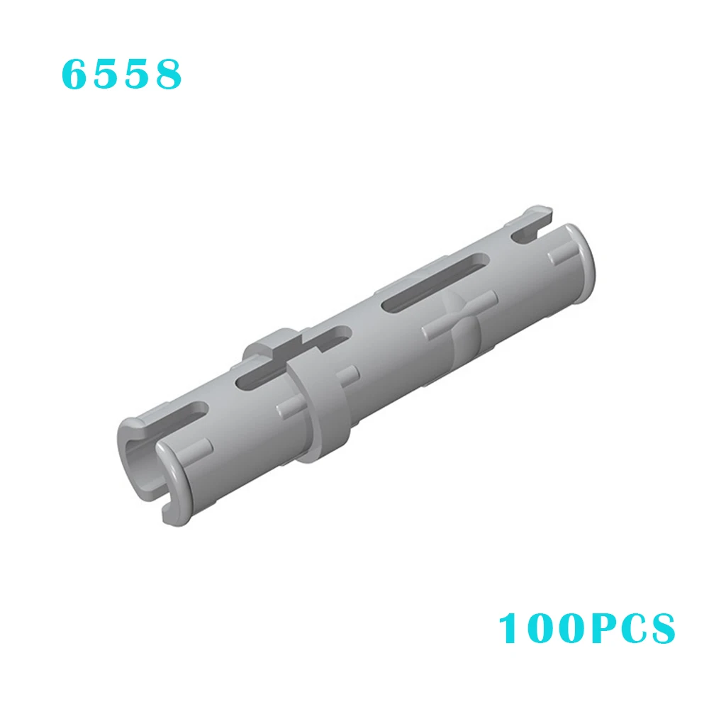 100pcs 6558 Pin 3L with Friction Ridges Bricks Toys For Technical MOC Buildings Blocks Compatible High-Tech DIY Christmas Gifts
