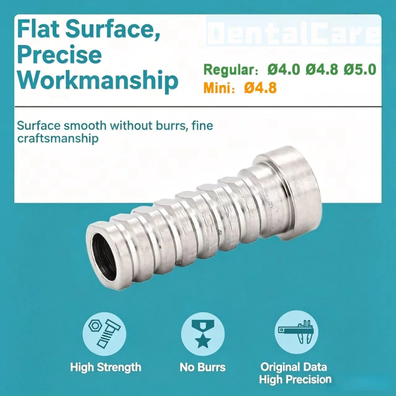 Universal Composite Temporary Abutment Dental Implant Material Accessories For Dental Clinics Fit Osstem