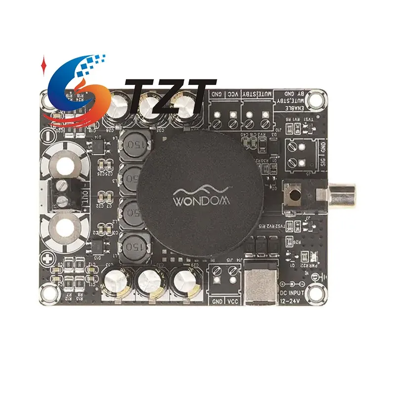 TZT MPAB-1150 150W Single Channel Class D Digital Audio Power Amplifier Board for High Speed Railway Station Card Reader