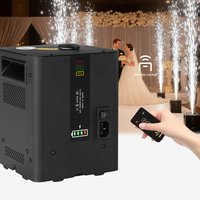 Mini Cold Spark Rechargeable Battery Remote Mini Electronic DJ Equipment DMX Disco Stage Light Effect For Wedding Event Party
