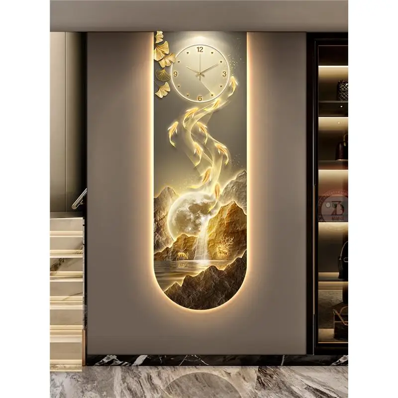 

Plugin model with light and remote control Wall clock mechanism zainah for the room home decoration ornaments digital clock wall