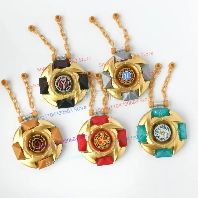 MOC Building Blocks Mini Doll Accessories Four-edged Ring Darts Pendant Splicing Collectible Ornaments Holiday Gifts