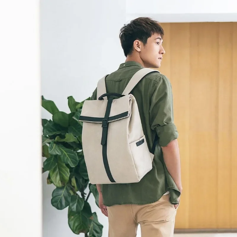 Xiaomi 90FUN Ginder Oxford Casual Backpack Is Sturdy and Durable Capable of Accommodating 15.6-inch Laptops Commuting Travel Bag