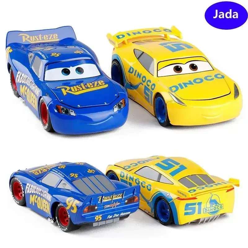 

Jada1:24 гоночный автомобиль общая мобилизация Сказочный Молния Маккуин литая машина из металлического сплава Модель автомобиля игрушки для детей подарок