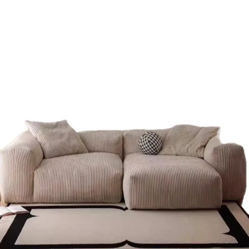 

Nordic retro fabric sofa