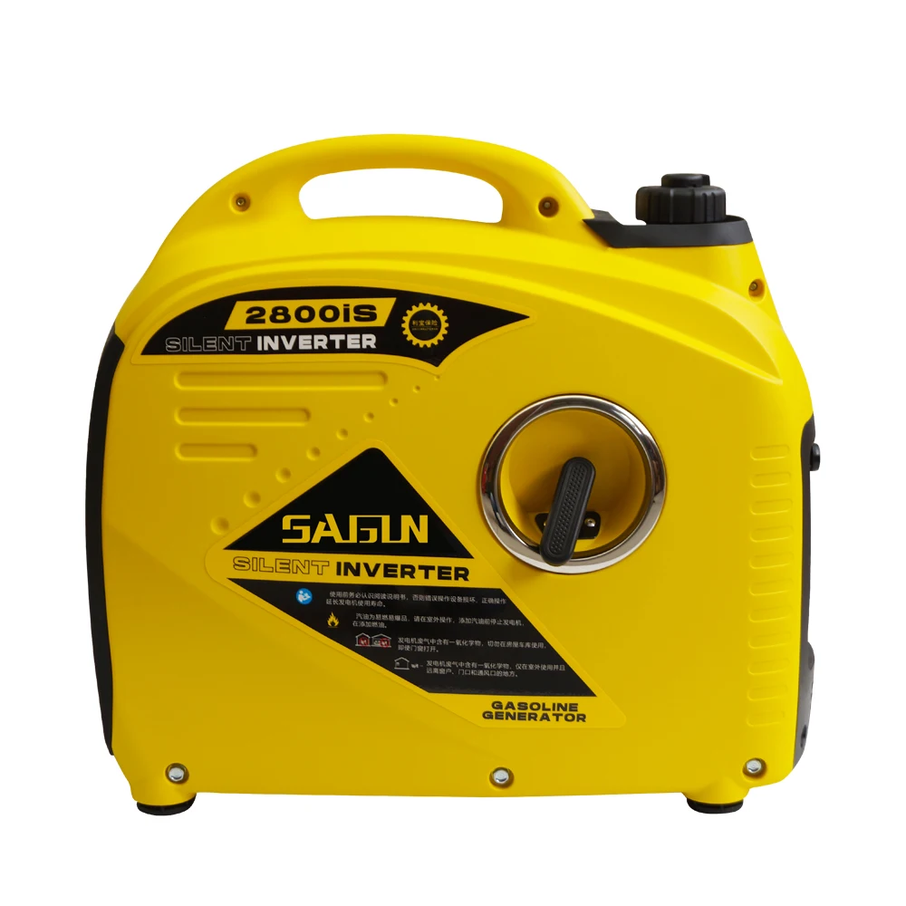 Portable  2500 W Inverter Gasoline Generator Oil Capacity 0.35L for Emergency Electric Power