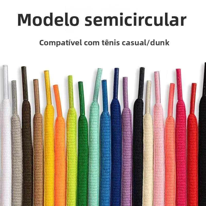 cadarcos-de-tenis-de-basquete-unissex-em-preto-branco-e-colorido-acessorios-para-calcados-casuais-e-esportivos-lacos-ajust