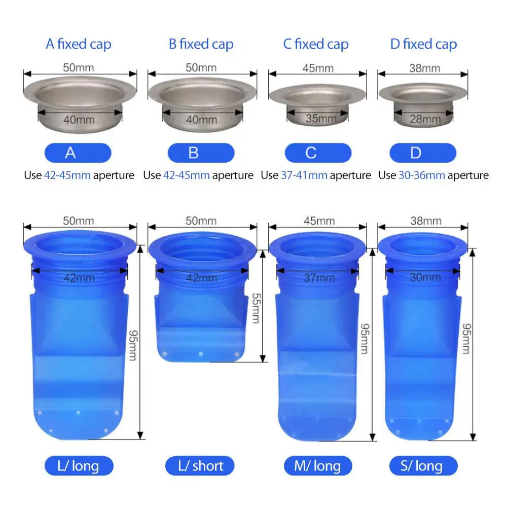 Cubierta de silicona antiolor de acero inoxidable para Control de plagas, núcleo de drenaje de piso, Gadgets de cocina, accesorios de