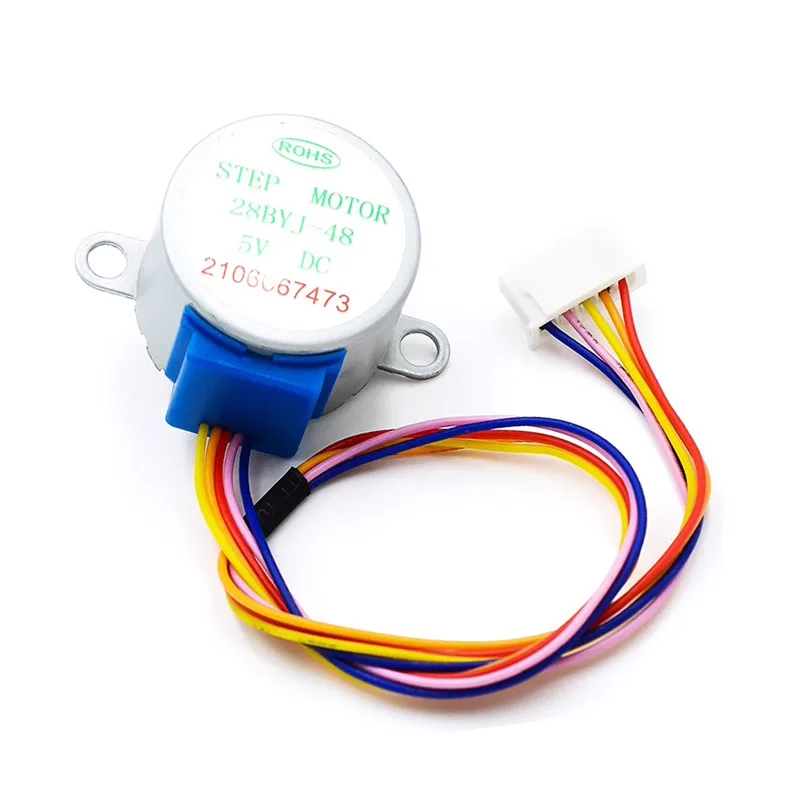 تيار مستمر 5 فولت 12 فولت 4-Phase محرك متدرج 28BYJ-48 + ULN2003 وحدة اختبار السائق لاردوينو ، محرك كهربائي صغير صغير ل PIC 51 AVR