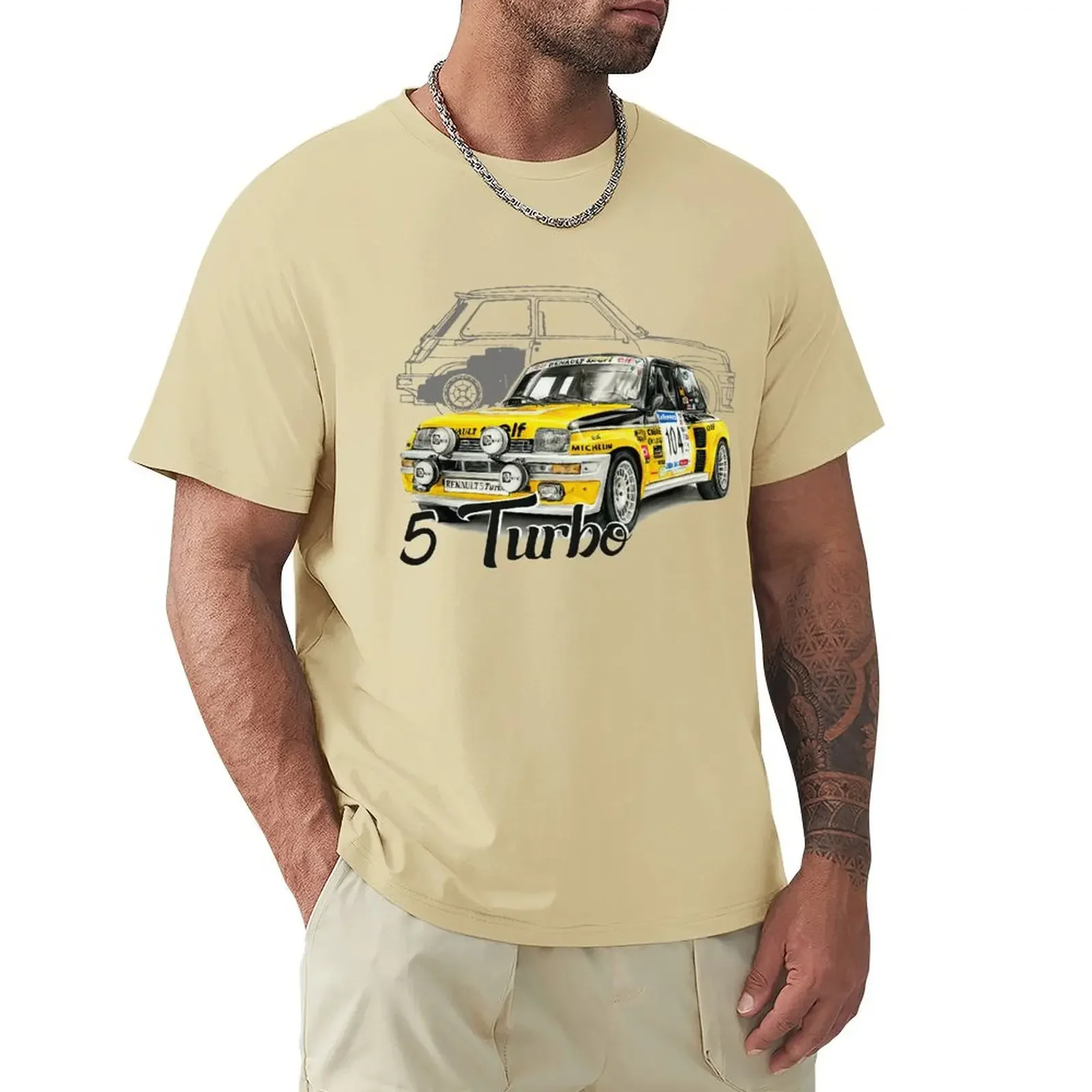 Diac Rally Legend manga vintage anime clothes oversized t shirt men clothing custom t shirt Stweatshir  Turbo Alpine RAGNO Team