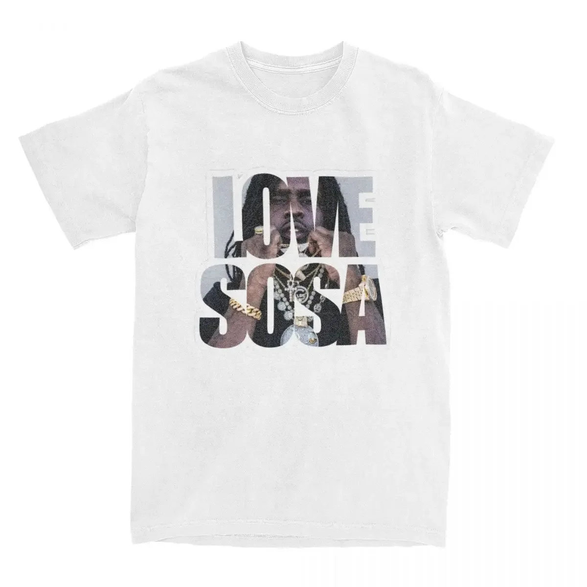 Round Collar Cotton Love Sosa Short Sleeve Tee Shirt Summer Clothing Cool in Sosa We Trust Chief Keef T-Shirts Men Clothing Top