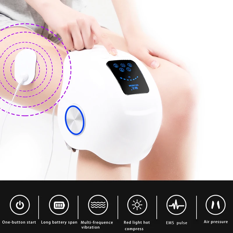 Far Infrared Magnetic Care Heating Kneading Massage Leg Physiotherapy Knee Massage Instrument