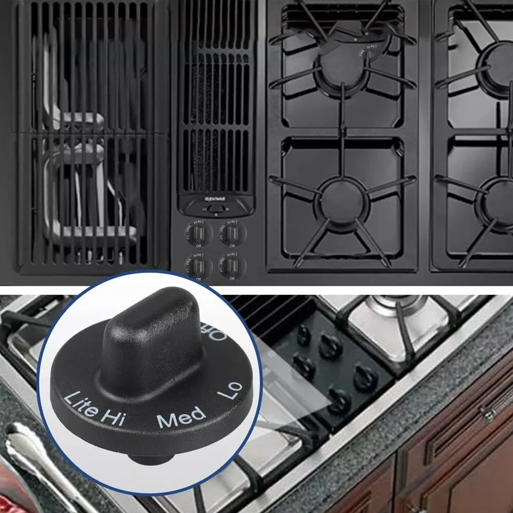 Gas Burner Control Replacement Knobs Perfectly Fits AP4088491 PS2077264 WP71001641 Models for Enhanced Cooking Control