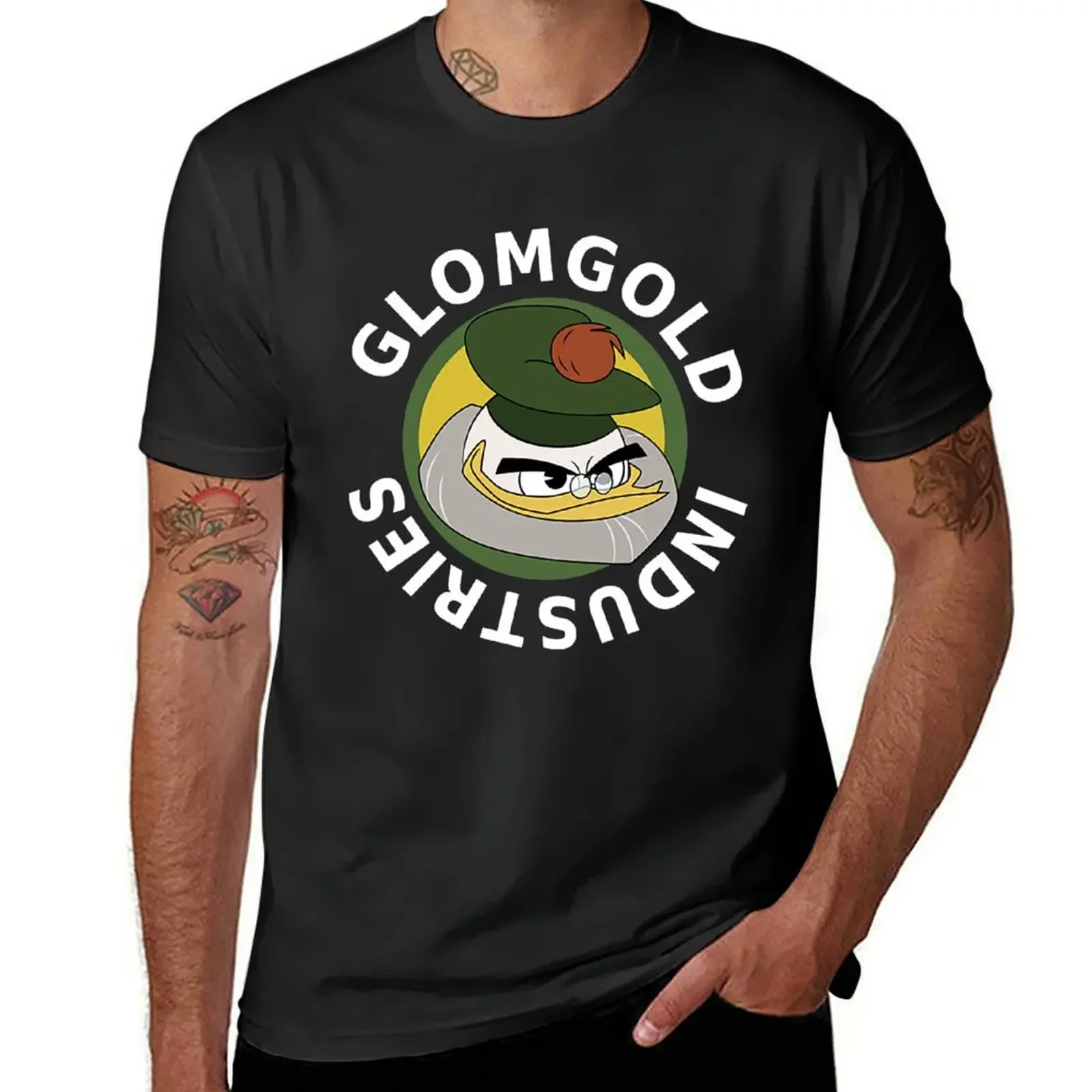 Glomgold Industries T-Shirt vintage graphic tee anime stuff shirts graphic tee mens graphic t-shirts pack