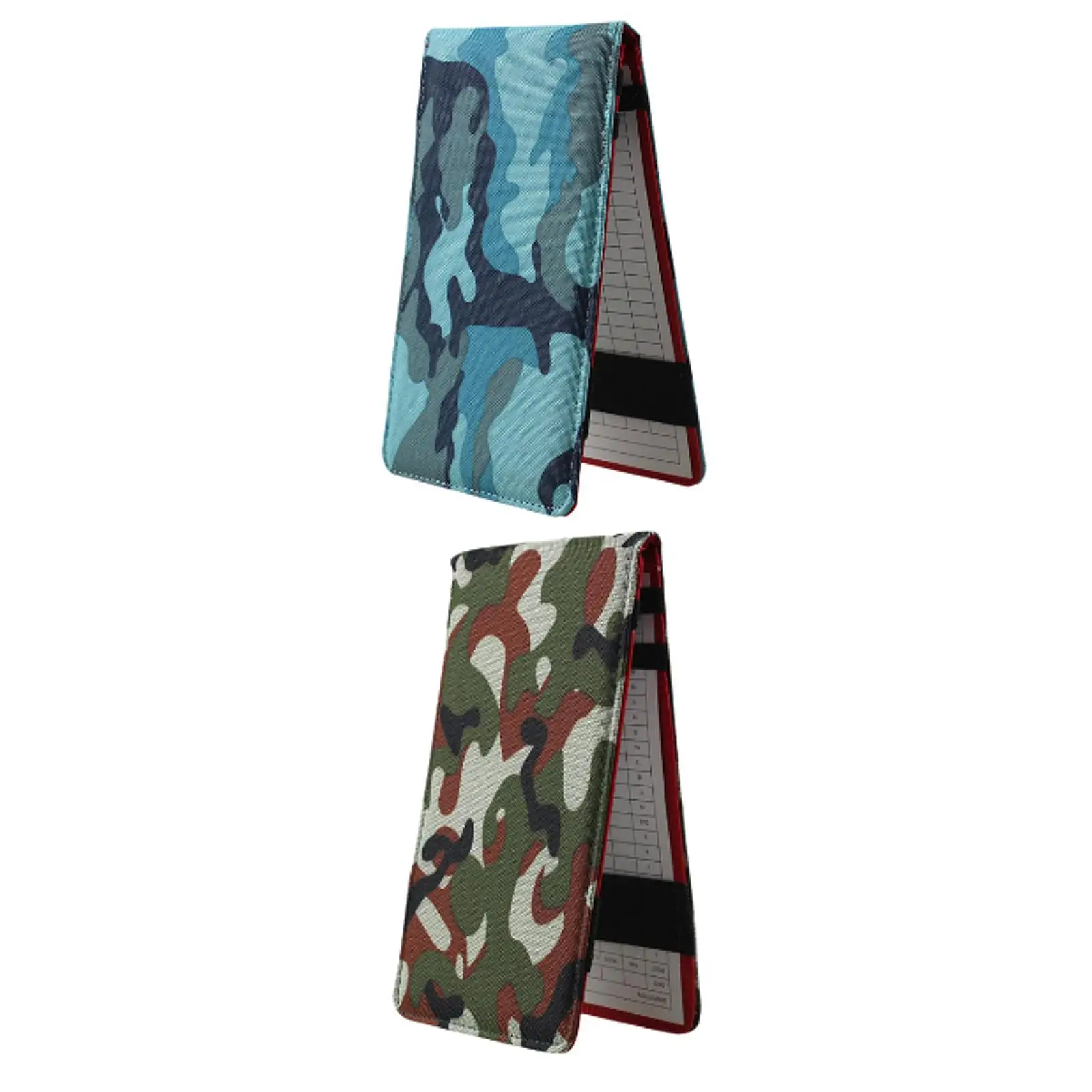Oxford Cloth Golf Scorecard Organizer Lightweight Yardage Book Sports Accessory for Golf Club Bag