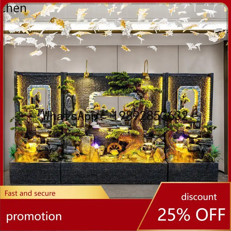 YFY  Company Courtyard Restaurant Rockery Landscaping Balcony Fish Pond Fountain Flowing Water Screen Landscape Ornament