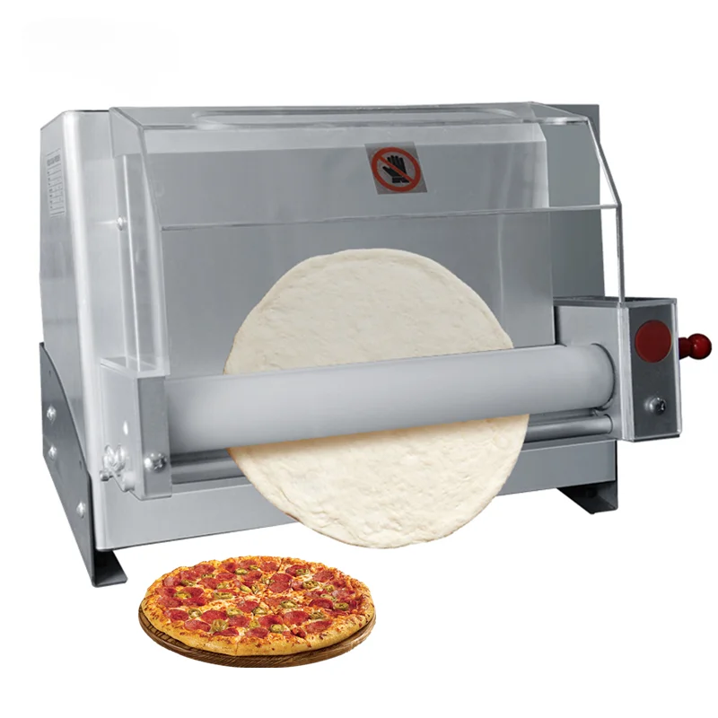 table top small mini dough roller pizza rolling machine worm wheel commercial  used automatic dough roller  in the philippines