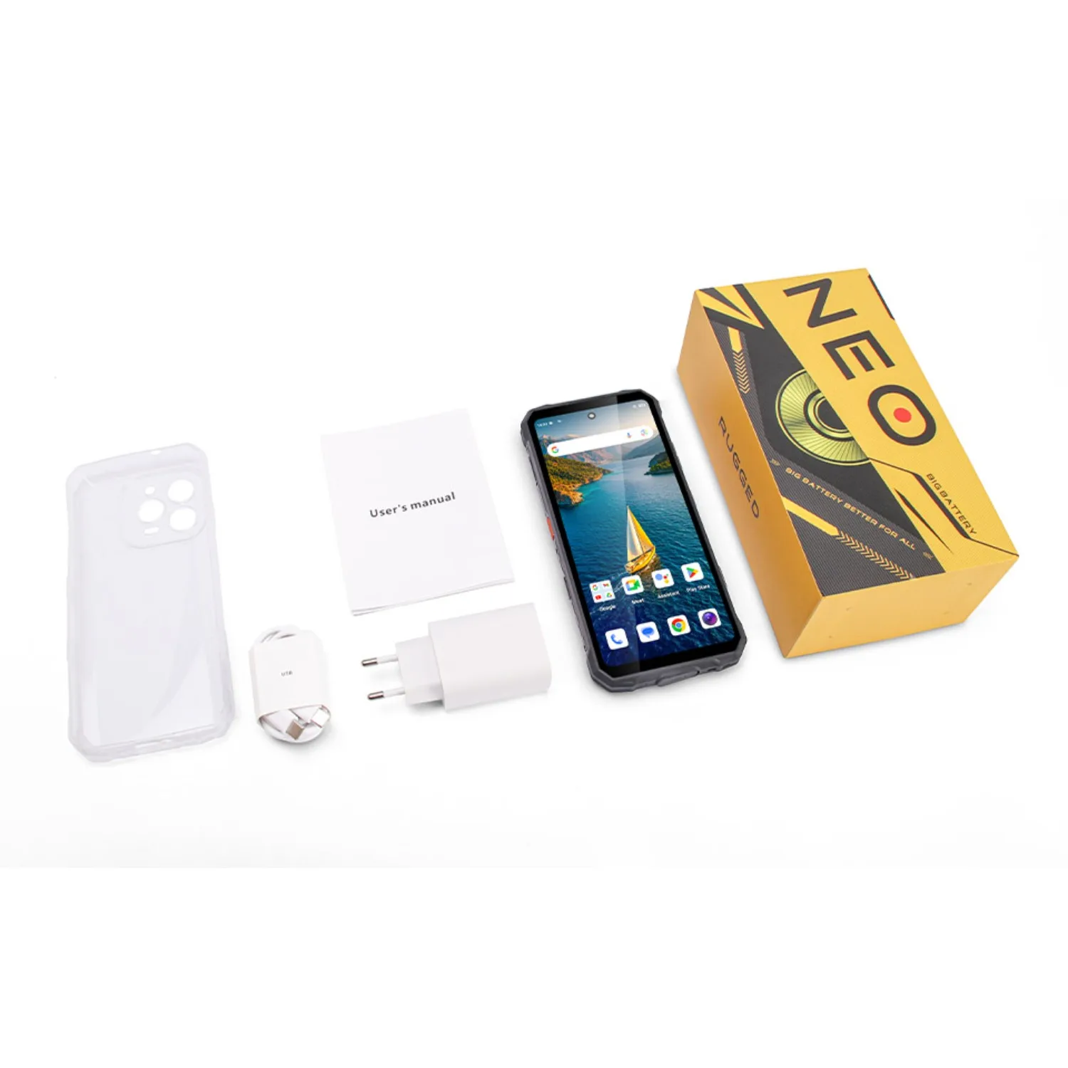 جديد UNIWA S17 Ultra 4G ATEX هاتف ذكي متين أندرويد 14 6.7 بوصة 6 جيجابايت + 128 جيجابايت هواتف ذكية 7500 مللي أمبير 33 وات شحن سريع للرؤية الليلية NFC #6