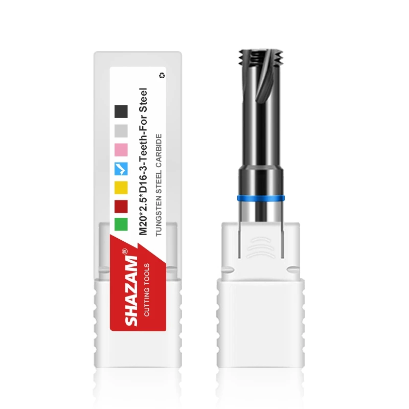 Imagem -06 - Shazam Hrc65 Fresa de Rosca de Dentes Carboneto de Aço de Tungstênio Revestimento Preto Fresas de Alta Dureza para Ferramentas de Usinagem Cnc