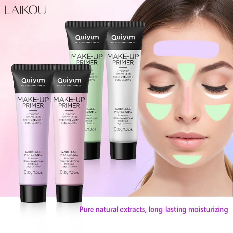 

LAIKOU Moisturizing Concealer BB Cream Light Breathable Oil Control Beauty Isolation Cream Lasting Makeup Invisible Pores