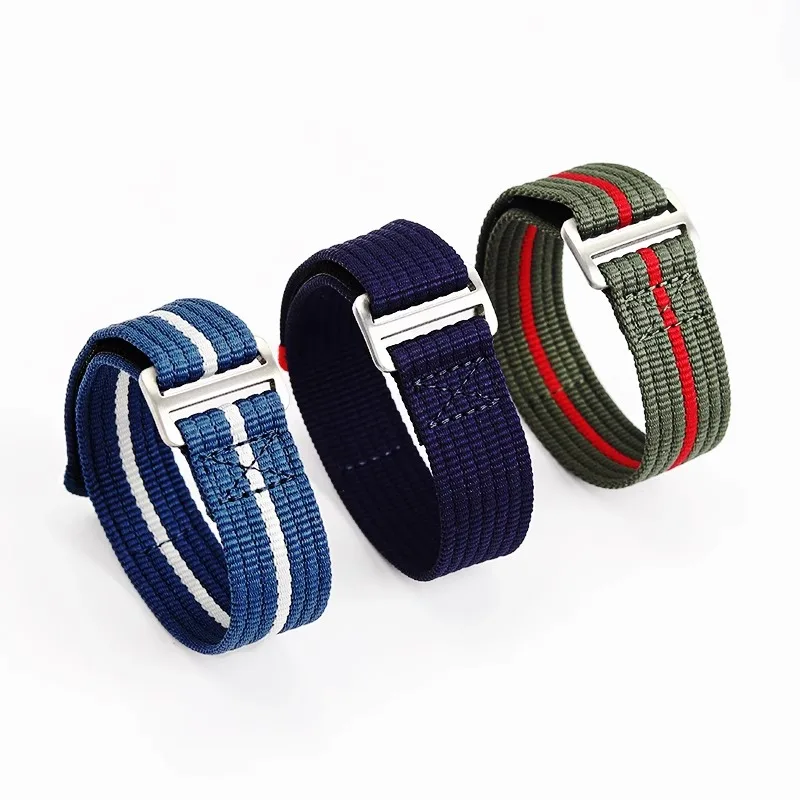 High Quality Nylon Watch Strap 22mm Watchband For Tactical Frog FXD Dive Sports Watch Men VS75B FX-Diving V4 42mm NH35 Bracelet