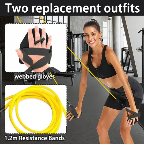 Imagen 2 del producto Simulación profesional, ejercicio de natación, tierra, fuerza del brazo, entrenamiento, banda de resistencia física, paleta palmeada a mano, forja de natación